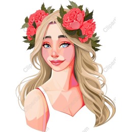 Floral Crown Portrait