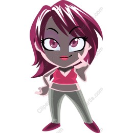 Chic Confident Character