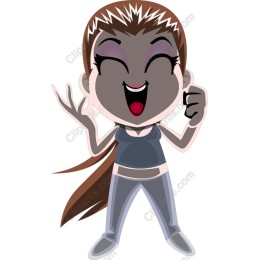 Cheerful Character
