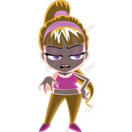 Sassy Fitness Character