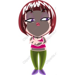 Stylish Character in Chic Outfit