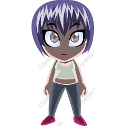 Charming Chibi Character