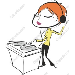 Dynamic Female DJ