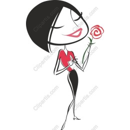 Charming Rose Lady