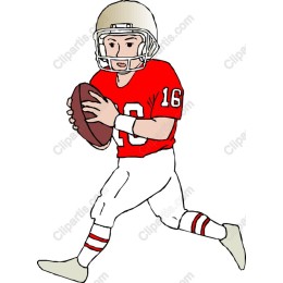 Youth Football Player Action