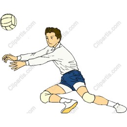 Dynamic Volleyball Player