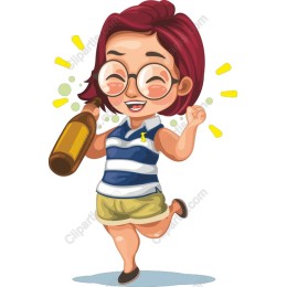 Cheerful Celebration Character