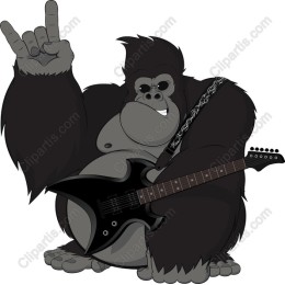 Gorilla Rock Star