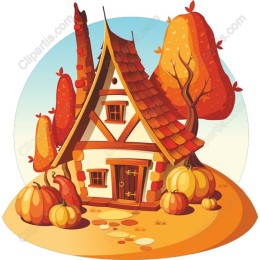 Autumn Cottage Whimsy