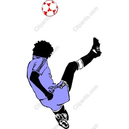 Dynamic Soccer Player Kick