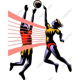 Dynamic Beach Volleyball