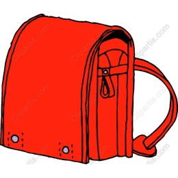 Vibrant Red Backpack