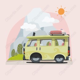 Charming Vintage Camper Van