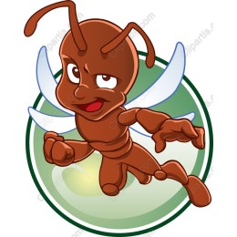 Playful Winged Ant