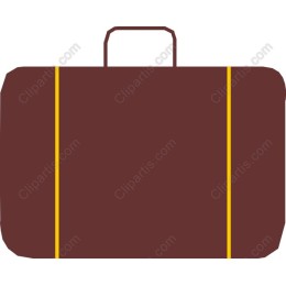 Classic Brown Suitcase