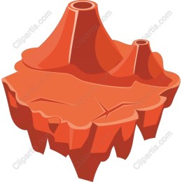 Floating Volcanic Island