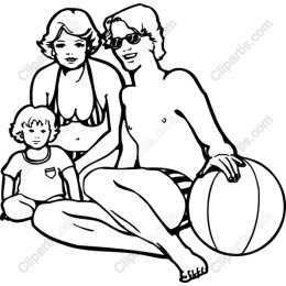 Family Beach Fun