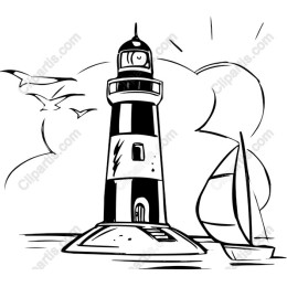 Lighthouse - Nautical Elegance
