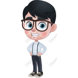 Cheerful Young Boy