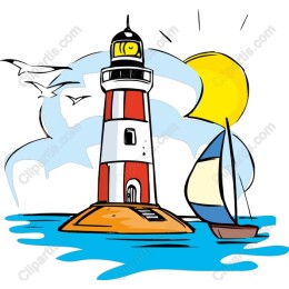 Charming Coastal Lighthouse