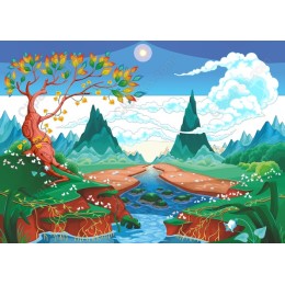Tranquil Nature Landscape