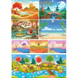 Whimsical Landscapes & Characters Collection