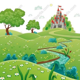 Fairytale Castle Landscape