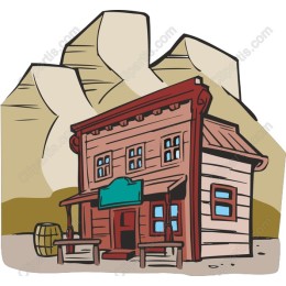 Rustic Wild West Shop