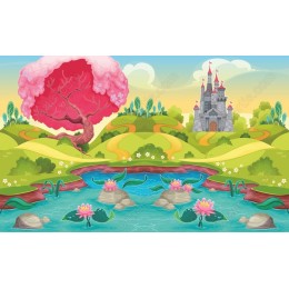 Whimsical Fantasy Landscape