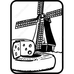Dutch Windmill and Cheese