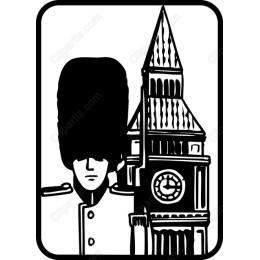 British Guard and Big Ben
