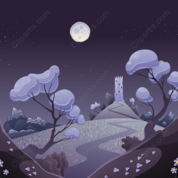 Moonlit Landscape