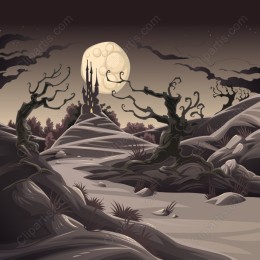 Haunting Gothic Landscape