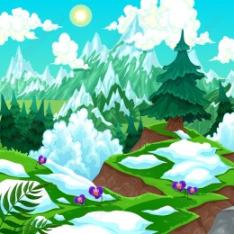 Mountain Landscape work