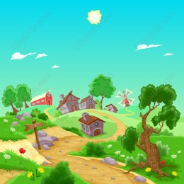 Charming Rural Landscape