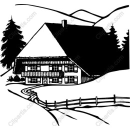 Rustic Alpine House