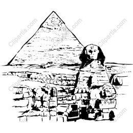 Egyptian Sphinx and Great Pyramid