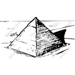Pyramid - Black and White