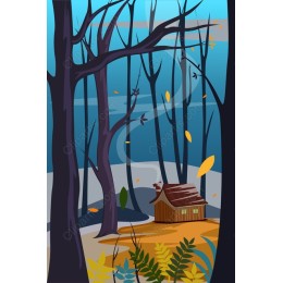 Cozy Autumn Cabin