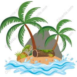 Tropical Island Paradise work