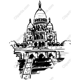 Elegant of Sacre-C?ur Basilica