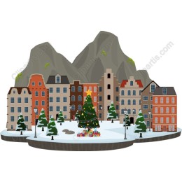 Charming Christmas Village