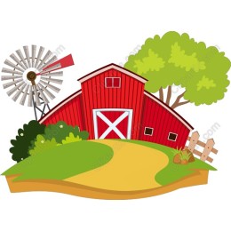 Charming Red Barn