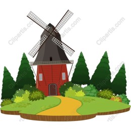 Charming Windmill