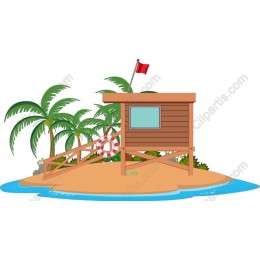 Beach Lifeguard Station