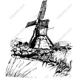 Rustic Windmill