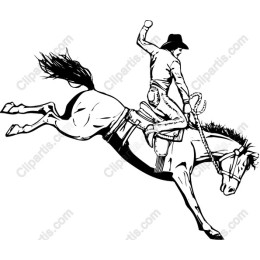 Bucking Bronco Rider