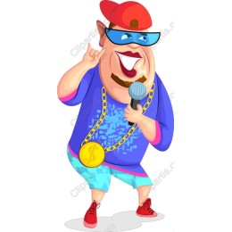 Lively Hip-Hop Performer