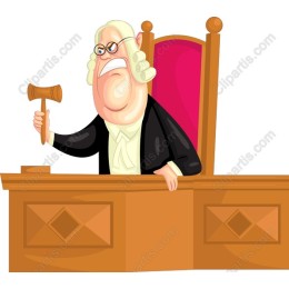 Distinguished Cartoon Judge