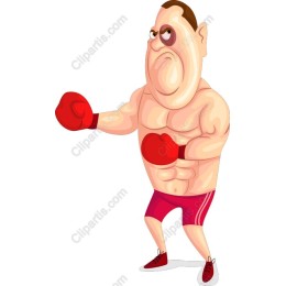Dynamic Muscular Boxer